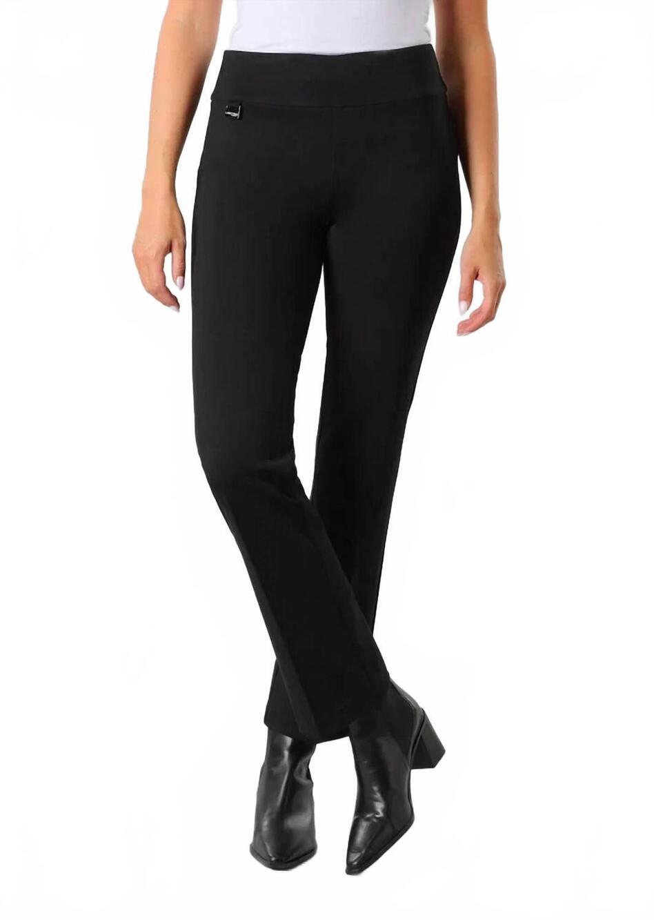 NEW LISETTE hollywood fabric ankle trousers in black